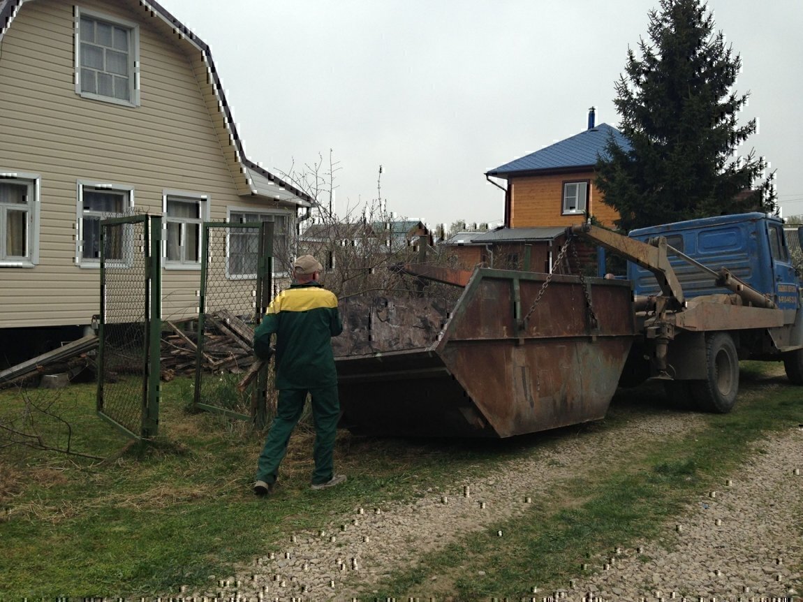 Вывоз мусора и отходов с дачи и участка СНТ в Чебоксарах в октябре