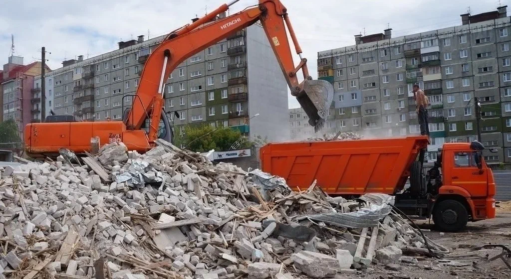 Профессиональный вывоз строительного мусора в Чебоксарах в октябре