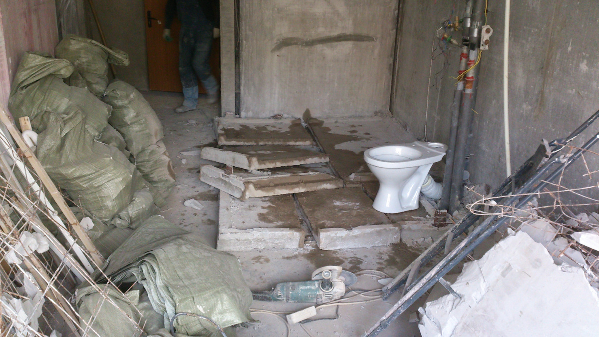 Демонтаж сантехники с вывозом мусора в Чебоксарах в октябре